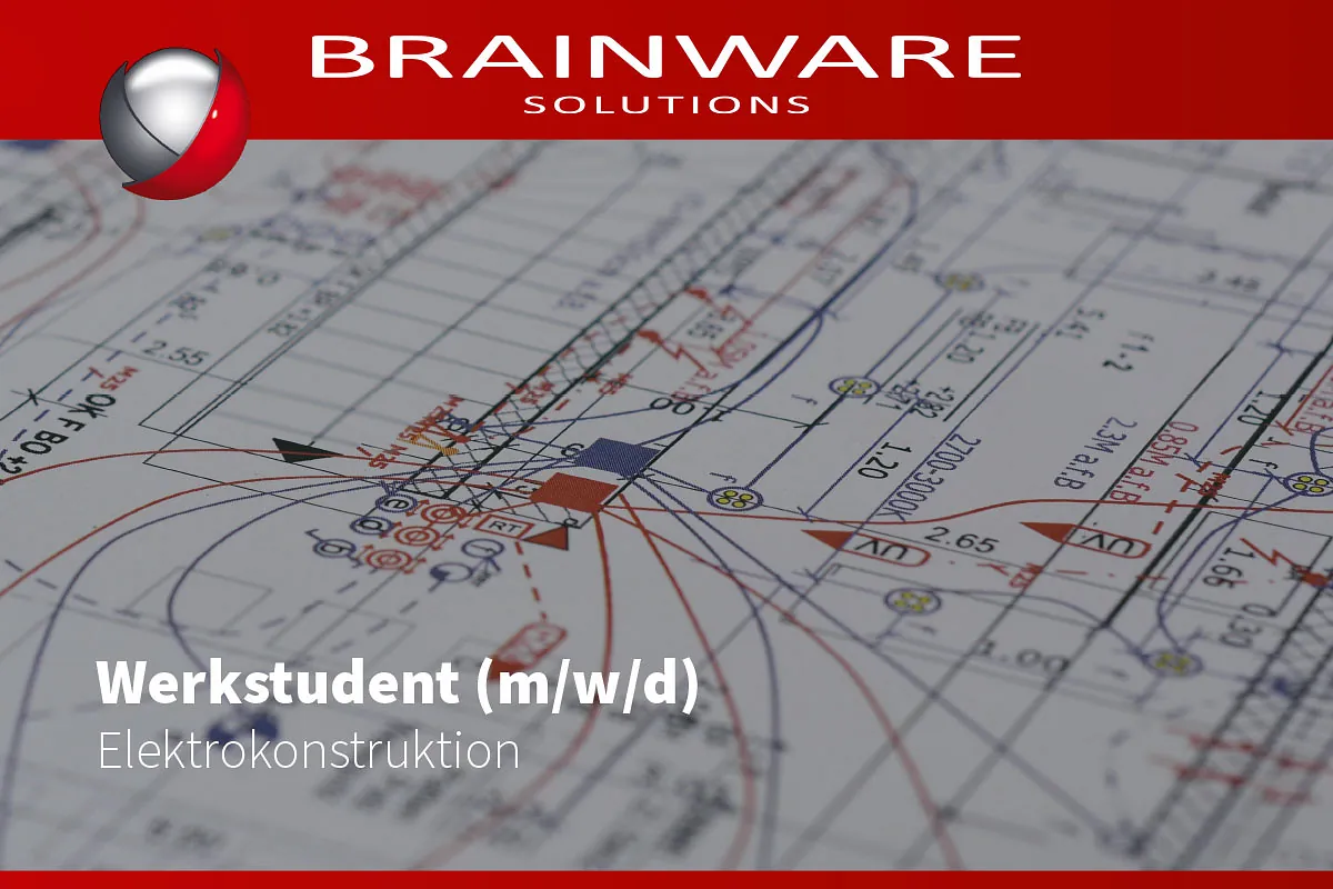 Brainware Solutions GmbH – Unsere Stellenangebote / Jobangebote in Chemnitz - Elektrokonstrukteur (m/w/d)